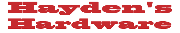 Hayden's Hardware Logo